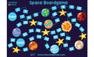 Space Board Game Activity