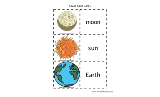 Space Flash Cards