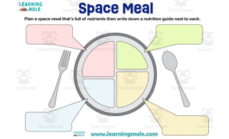 Space Meal Activity