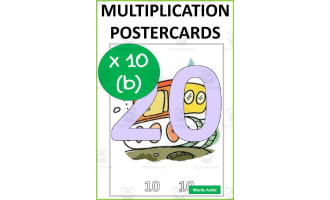 Space Multiplication Repeated Addition Posters x10b