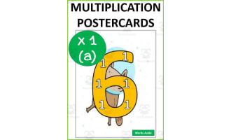 Space Multiplication Repeated Addition Posters x1a
