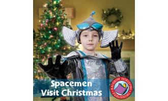 Spacemen Visit Christmas Gr. PK-8