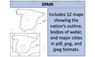Spain Map Resources