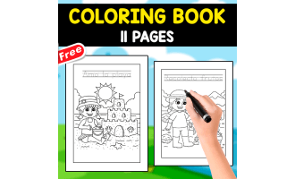 SPANISH COLORING BOOK | 11 FREE PAGES OF ACTIVITIES