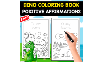 SPANISH COLORING BOOK | POSITIVE AFFIRMATIONS