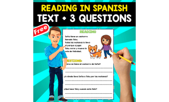 SPANISH COMPREHENSION TEST | EL PERRO TOBY