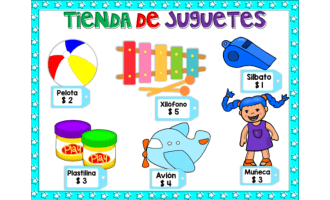 Spanish: Dramatic Play Shopping for Children