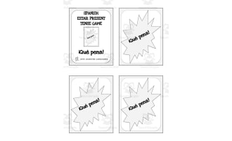 Spanish: Estar Present Tense Game