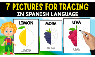 SPANISH FRUITS | 7 FANTASTIC PAGES