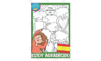 Spanish: I Am Grateful | All About Worksheets