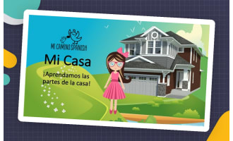 Spanish: "Mi Casa" (My House) Vocabulary! (PPT Presentation with Review!)