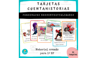Spanish: PERSONAJES DESCONTEXTUALIZADOS - EXPRESIÓN ORAL Y CREATIVIDAD - Creative Writing