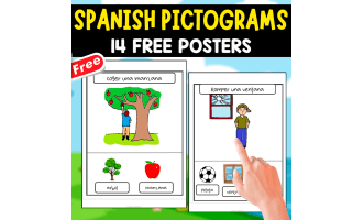 SPANISH PICTOGRAMS | 14 FREE POSTERS