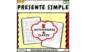 Spanish Present Simple activities and keys 2 Ejercicios para Practicar