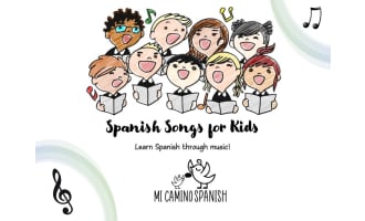 Simple Spanish Songs – Coloring Pages with Lyrics