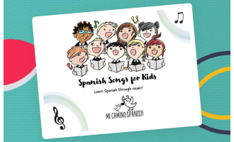Simple Spanish Songs – Coloring Pages with Lyrics