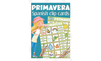 Spanish: Spring Clip Cards | Vocabulary Practice Activity