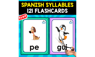 SPANISH SYLLABLES | 121 FREE FLASHCARDS