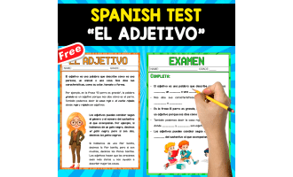 SPANISH TEST | EL ADJETIVO
