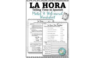 Spanish: Time Practice