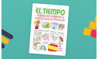 Spanish: Weather Flash Cards