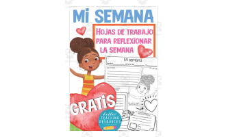 Spanish: Weekly Reflection Worksheets