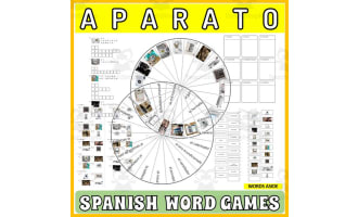 Spanish Word Puzzles Crossword Wordsearch Anagram DEVICES