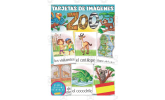 Spanish: Zoo Flash Cards