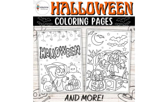 Spooktacular Halloween Coloring Pages: Unleash Your Creativity.