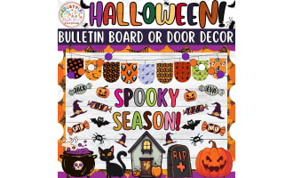 Spooky Season!: Bulletin Boards & Door Decor Kits