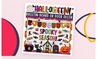 Spooky Season!:  Bulletin Boards & Door Decor Kits