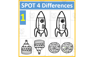 Spot Four Differences Series |1|