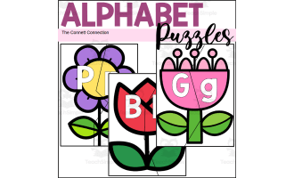 Spring Alphabet Puzzles