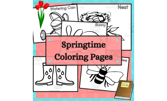 Spring Coloring Pages