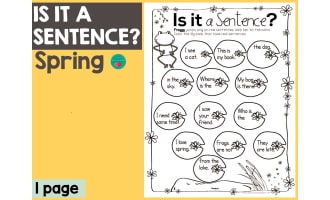 Spring Sentence Reading