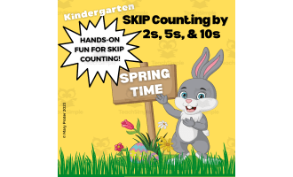 Spring Time Skip Counting Activity Pack