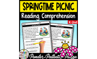 Springtime Picnic - Reading Comprehension + Answers
