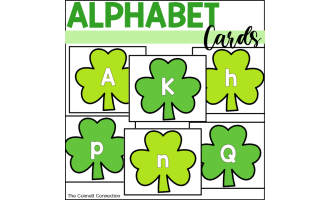 St. Patrick's Day Alphabet Cards