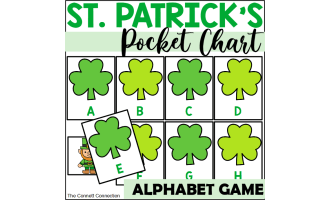 St. Patrick's Day Alphabet Pocket Chart Game
