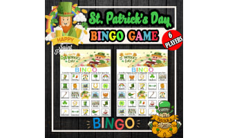 St. Patrick's Day Bingo: No Prep Morning Work Party Game for K-4th