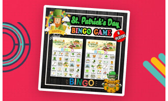 St. Patrick's Day Bingo: No Prep Morning Work Party Game for K-4th