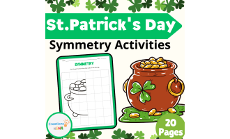 St. Patrick's Day Symmetry Activities