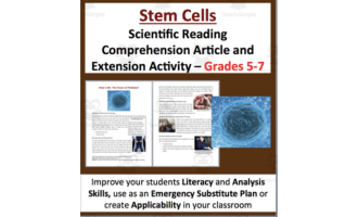 Stem Cells - Science Reading Article - Grades 5-7