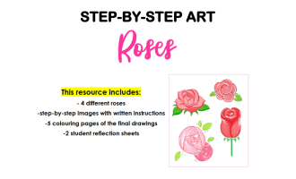 Step-By-Step Art: Roses