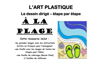 Step-By-Step Art: Summer Beach (French Version)