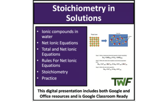 Stoichiometry in Solutions - Senior Chemistry lesson