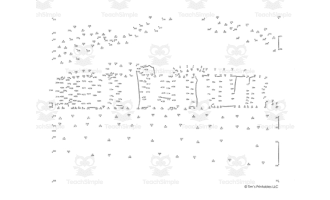 Stonehenge Dot-to-Dot / Connect the Dots PDF