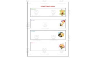 Story Writing Organizer