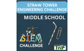 Straw Tower Challenge - MIDDLE SCHOOL - STEM Engineering