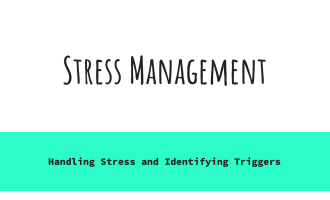 Stress Management PowerPoint SEL Lesson-NO PREP!